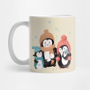 Penguins family Mug